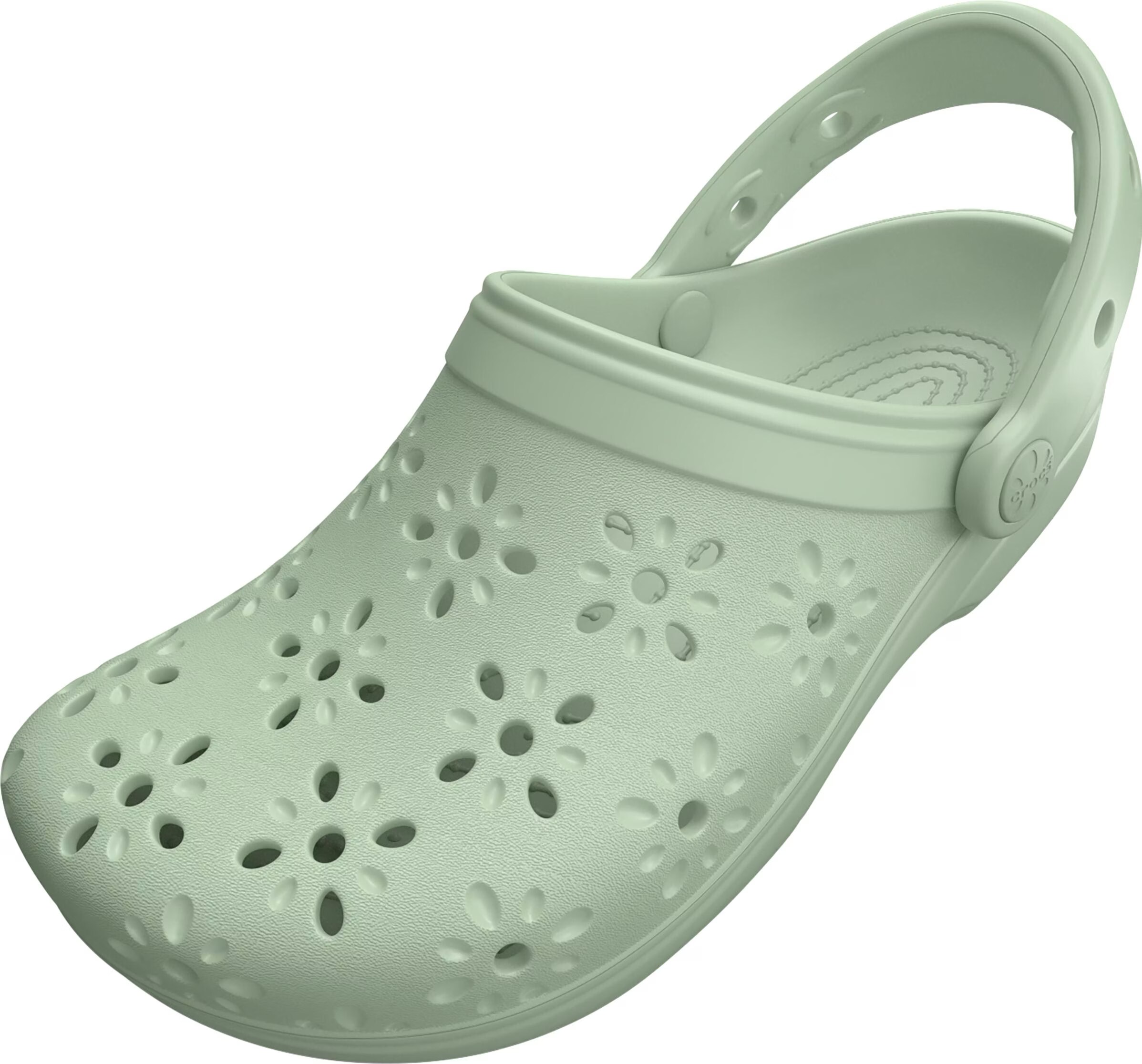 Classic Floral Cut Out Clog