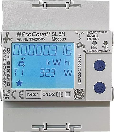 Elektr.Hutschienenzähler