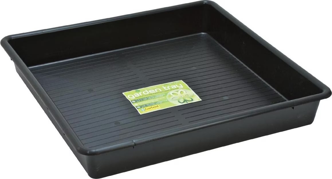 Square Tray Black