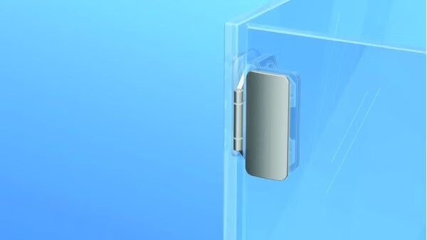 Glastürscharniere für inliegende Glastüren