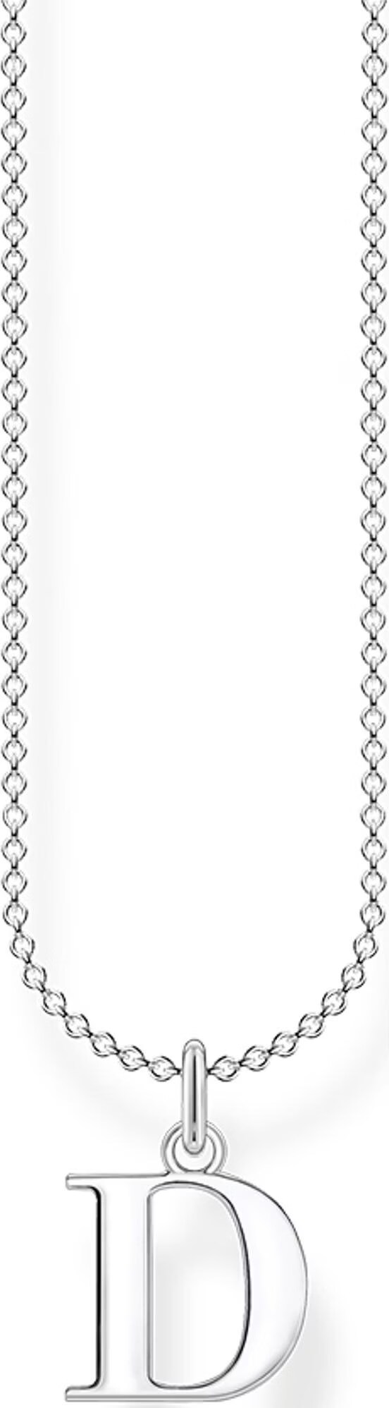 Collana in argento sterling ossidato con diamante solitario con taglio