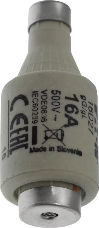 Sicherungseinsatz, Niederspannung, 16 A, 16D27