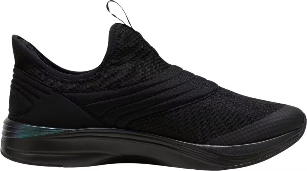 Puma Softride Sophia 2 Slip-On Metachromatic Damen Laufschuh schwarz 379590 01 35 5