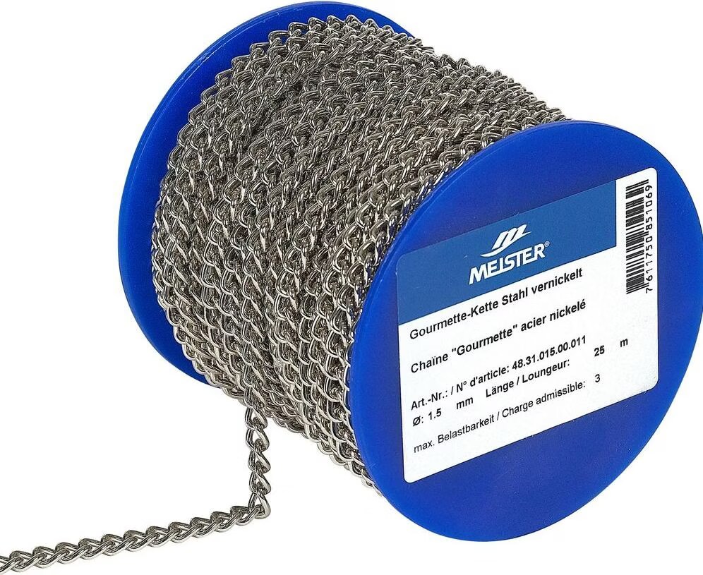 Gourmettekette 1.5mmx25m